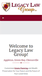 Mobile Screenshot of legacylawllc.com